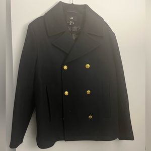 H&M new peacoat! Navy blue
